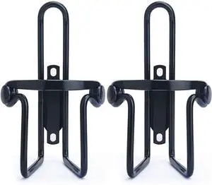 2 Packs Bike Water Bottle Cages Bicycle Lightweight Aluminum Alloy Bottle Holder 2 Packs Bike Water Bottle Cages Bicycle Lightweight Aluminum Alloy Bottle Holder