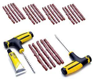 68pc Tire Repair Kit DIY Flat Tire Repair Car Truck Motorcycle Home Plug Patch 68pc Tire Repair Kit DIY Flat Tire Repair Car Truck Motorcycle Home Plug Patch