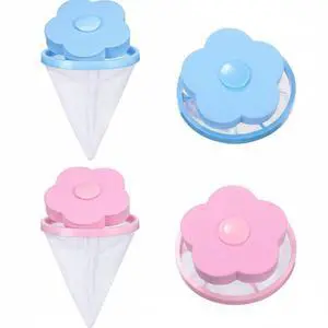 2 Pcs Floating Pet Fur Catcher Laundry Lint Pet Hair Remover For Washing Machine 2 Pcs Floating Pet Fur Catcher Laundry Lint Pet Hair Remover For Washing Machine