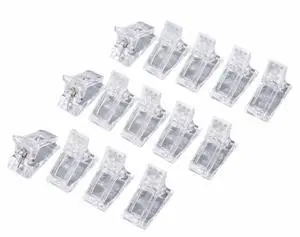 10 PCS Nail Tips Clip Quick Building Poly Builder Gel DIY Extension Clamp Clips 10 PCS Nail Tips Clip Quick Building Poly Builder Gel DIY Extension Clamp Clips