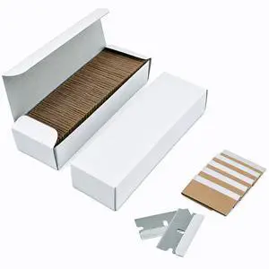 100 PCS Razor Blades Single Edge Extra Sharp Heat Treated Safety Knife Scrapers 100 PCS Razor Blades Single Edge Extra Sharp Heat Treated Safety Knife Scrapers