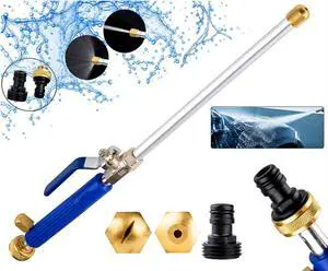 High Pressure Power Washer Water Spray Gun Nozzle Wand Attachment Garden Hose High Pressure Power Washer Water Spray Gun Nozzle Wand Attachment Garden Hose