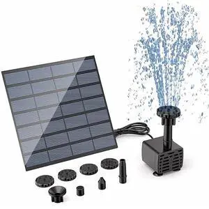 Solar Power Fountain Submersible Floating Water Pump Bird Bath Pond Garden Pool Solar Power Fountain Submersible Floating Water Pump Bird Bath Pond Garden Pool