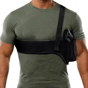 Tactical Concealed Carry Shoulder Waist Pistol Hand Gun Holder Holster Pouch US Tactical Concealed Carry Shoulder Waist Pistol Hand Gun Holder Holster Pouch US