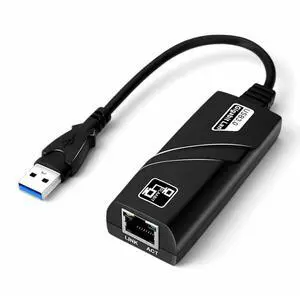 USB 3.0 Gigabit Ethernet LAN RJ45 1000Mbps Network Adapter For Windows PC Mac USB 3.0 Gigabit Ethernet LAN RJ45 1000Mbps Network Adapter For Windows PC Mac