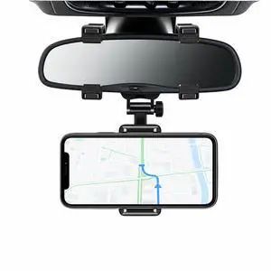 Universal 360 Rotation Car Rear View Mirror Mount Stand GPS Cell Phone Holder US Universal 360 Rotation Car Rear View Mirror Mount Stand GPS Cell Phone Holder US