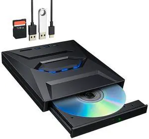 External CD DVD Drive USB 3.0 Writer Burner Player for PC Laptop Windows 11 10 External CD DVD Drive USB 3.0 Writer Burner Player for PC Laptop Windows 11 10
