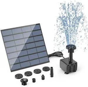 Solar Power Fountain Submersible Floating Water Pump Bird Bath Pond Garden Pool Solar Power Fountain Submersible Floating Water Pump Bird Bath Pond Garden Pool