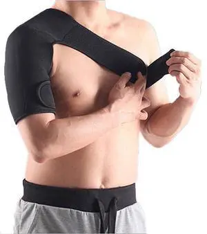 Shoulder Brace Support Compression Sleeve Torn Rotator Cuff Relief Joint AC Pain - Right Shoulder Brace Support Compression Sleeve Torn Rotator Cuff Relief Joint AC Pain - Right