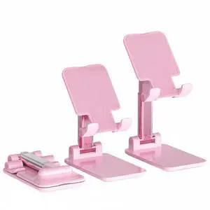 Adjustable Cell Phone Tablet Stand Desktop Holder Mount Mobile Phone iPad iPhone - Pink Adjustable Cell Phone Tablet Stand Desktop Holder Mount Mobile Phone iPad iPhone - Pink