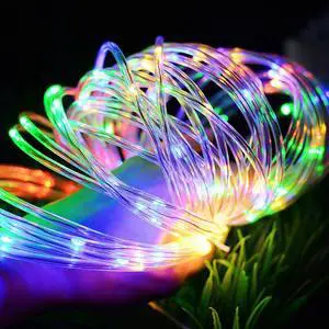 33FT 100 LED Strip Rope Light Tube String Outdoor Garden Party Decoration Lights - Multi-Color 33FT 100 LED Strip Rope Light Tube String Outdoor Garden Party Decoration Lights - Multi-Color