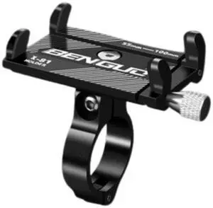 Aluminum Motorcycle Bike Bicycle Holder Mount Handlebar For Cell Phone GPS US - Black Aluminum Motorcycle Bike Bicycle Holder Mount Handlebar For Cell Phone GPS US - Black