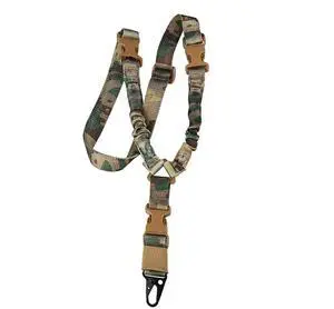 Heavy Duty Tactical Single Point Gun Rifle Sling Adjust & Quick Detach QD Buckle - Camo Heavy Duty Tactical Single Point Gun Rifle Sling Adjust & Quick Detach QD Buckle - Camo