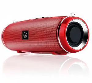 Bluetooth 5.1 Speaker Wireless Waterproof Outdoor Stereo LOUD Bass USB/TF Strap - Red Bluetooth 5.1 Speaker Wireless Waterproof Outdoor Stereo LOUD Bass USB/TF Strap - Red