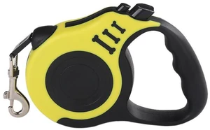 16.5FT Automatic Retractable Dog Leash Pet Collar Automatic Walking Lead Free US - Yellow 16.5FT Automatic Retractable Dog Leash Pet Collar Automatic Walking Lead Free US - Yellow