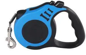 16.5FT Automatic Retractable Dog Leash Pet Collar Automatic Walking Lead Free US - Blue 16.5FT Automatic Retractable Dog Leash Pet Collar Automatic Walking Lead Free US - Blue