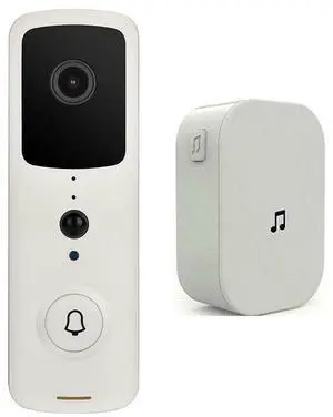WiFi Ring Doorbell 1080P HD Security Camera Wireless Door Bell Camera With Chime - No WiFi Ring Doorbell 1080P HD Security Camera Wireless Door Bell Camera With Chime - No