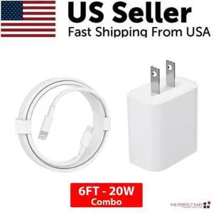 Super Fast Charger Type C For iPhone 14 13 12 11 Pro Max XS XR 8 7 6 Plus USB-C - 20W Adapter + 6FT Cable Super Fast Charger Type C For iPhone 14 13 12 11 Pro Max XS XR 8 7 6 Plus USB-C - 20W Adapter + 6FT Cable