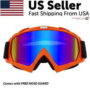 Motocross Goggles Racing Off-Road Dirt Bike ATV UTV BMX MX XC Motorcycle Eyewear - Orange Motocross Goggles Racing Off-Road Dirt Bike ATV UTV BMX MX XC Motorcycle Eyewear - Orange