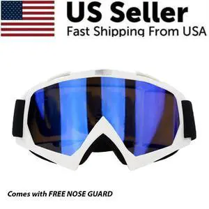 Motocross Goggles Racing Off-Road Dirt Bike ATV UTV BMX MX XC Motorcycle Eyewear - Blue Motocross Goggles Racing Off-Road Dirt Bike ATV UTV BMX MX XC Motorcycle Eyewear - Blue