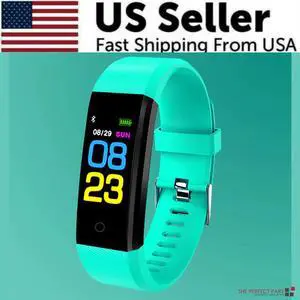Fitness Smart Watch Activity Tracker Heart Rate For Women Men Oxygen BP Monitor - Green Fitness Smart Watch Activity Tracker Heart Rate For Women Men Oxygen BP Monitor - Green