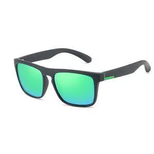 Square Polarized Sunglasses For Men Women Outdoor Sports Driving Glasses Golfing - Green Square Polarized Sunglasses For Men Women Outdoor Sports Driving Glasses Golfing - Green