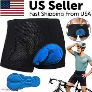 Bicycle Shorts Cycling Men Women Bike Underwear Pants Soft Sponge Gel Padded 3D - XL Bicycle Shorts Cycling Men Women Bike Underwear Pants Soft Sponge Gel Padded 3D - XL