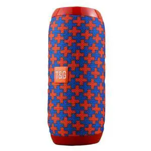 Bluetooth Speaker Wireless Waterproof Outdoor Stereo Bass USB/TF/FM Radio LOUD - Red Stripe Bluetooth Speaker Wireless Waterproof Outdoor Stereo Bass USB/TF/FM Radio LOUD - Red Stripe