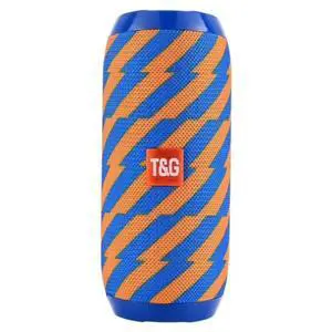 Bluetooth Speaker Wireless Waterproof Outdoor Stereo Bass USB/TF/FM Radio LOUD - Orange Stripe Bluetooth Speaker Wireless Waterproof Outdoor Stereo Bass USB/TF/FM Radio LOUD - Orange Stripe