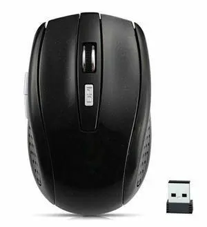 2.4GHz Wireless Optical Mouse Mice & USB Receiver For PC Laptop Computer DPI USA - Black 2.4GHz Wireless Optical Mouse Mice & USB Receiver For PC Laptop Computer DPI USA - Black