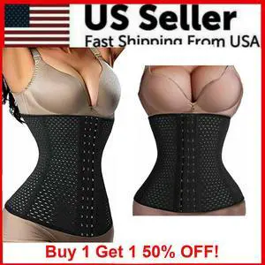 Corset Waist Trainer Training Shaper Body Shapewear Underbust Cincher Tummy Belt - XXL Corset Waist Trainer Training Shaper Body Shapewear Underbust Cincher Tummy Belt - XXL