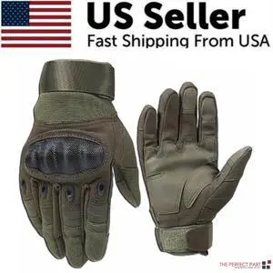 Tactical Motorcycle Motocross Full Finger Gloves Motorbike Riding Racing Mittens - XL Tactical Motorcycle Motocross Full Finger Gloves Motorbike Riding Racing Mittens - XL