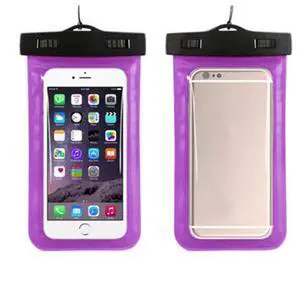 3 Pack Waterproof Floating Cell Phone Pouch Dry Bag Case Cover For Phone Samsung - Purple 3 Pack Waterproof Floating Cell Phone Pouch Dry Bag Case Cover For Phone Samsung - Purple