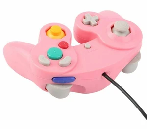 Wired NGC Controller Gamepad For Nintendo GameCube GC & Wii U Console Colors NEW - Pink Wired NGC Controller Gamepad For Nintendo GameCube GC & Wii U Console Colors NEW - Pink