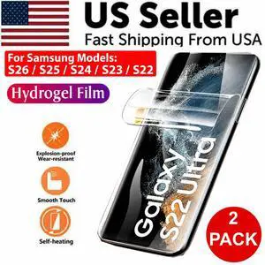 2PCS HYDROGEL Screen Protector For Samsung Galaxy S25 S24 S23 S22 Ultra Plus NEW - For Samsung Galaxy S23 Plus 2PCS HYDROGEL Screen Protector For Samsung Galaxy S25 S24 S23 S22 Ultra Plus NEW - For Samsung Galaxy S23 Plus