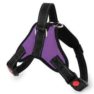 No Pull Dog Pet Harness Adjustable Control Vest Dogs Reflective XS S M Large XXL - Purple No Pull Dog Pet Harness Adjustable Control Vest Dogs Reflective XS S M Large XXL - Purple