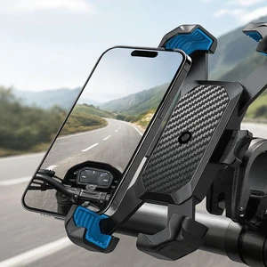 Motorcycle Phone Mount Auto Lock 100MPH Military Anti-Shake Bike Phone Holder US Motorcycle Phone Mount Auto Lock 100MPH Military Anti-Shake Bike Phone Holder US