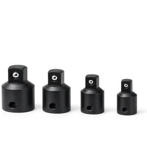 4 Pack Air Impact Socket Adapter Set 3/8" to 1/4" 1/2 inch Drive Ratchet Reducer 4 Pack Air Impact Socket Adapter Set 3/8" to 1/4" 1/2 inch Drive Ratchet Reducer