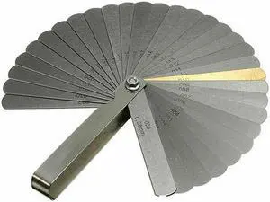 32 Blade Feeler Gauge Dual Reading Combination Feeler Gauge Metric & SAE US NEW