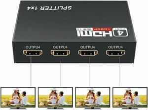 4 Port HDMI 4K Hub Multi Splitter & Amplifier For 3D HDTV 1080P 1X4 1 In 4 Out 4 Port HDMI 4K Hub Multi Splitter & Amplifier For 3D HDTV 1080P 1X4 1 In 4 Out