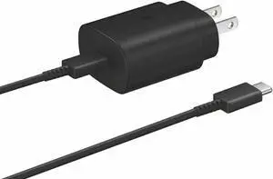 25W Type USB-C Super Fast Wall Charger +6FT Cable For Samsung Galaxy S20 S21 S22 25W Type USB-C Super Fast Wall Charger +6FT Cable For Samsung Galaxy S20 S21 S22