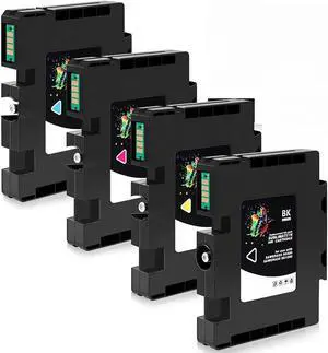 Compatible Sublimation Ink Cartridge for Sawgrass SG500 SG1000 Printers (4-Pack)