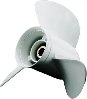Asaki 6E5-45952-00-EL Fits Yamaha Outboard Motor 50-130 HP Propeller 3 13x23 Right White