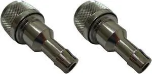 Asaki 17660-ZV5-902 Fits Honda Outboard 5-50 HP Fuel Connector 3/8" Hose Barb x2 PCS 18-80406 9-38008