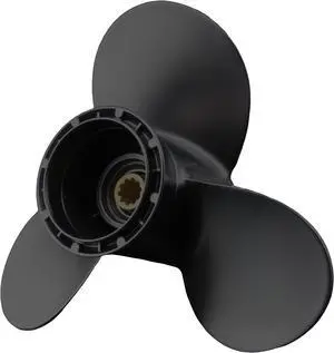 Asaki 58100-93733-019 58100-93773-019  Fits Suzuki Outboard Propeller Black 3X9 1/4X10 Right