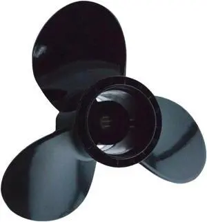 Asaki 58100-93763-019 58100-93723-019 5005384 Fits Suzuki Outboard 9.9 15HP Propeller Black 3X9 1/4X9