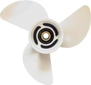 Asaki 58100-95500-019 Fits Suzuki Outboard 60-85 HP Propeller 3X13 1/2X15-K U Style 15 Splines