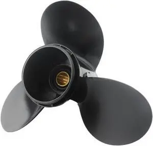 Asaki 58100-95353-019 Fits Suzuki Outboard 35 40 50 HP Propeller Black 11 3/8X14