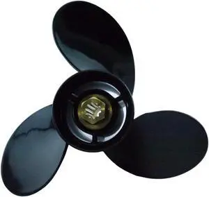 Asaki 48-19640A40 Fits Mercury Outboard Motor 9.9-25 HP Aluminum Propeller  3X10 3/8X13