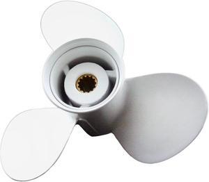 Asaki 361-64114-0 Fits Tohatsu Nissan Outboard 35 40 50 HP Propeller 11 3/8X12 Right